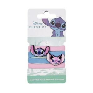 Lot de 4 Accessoires à Cheveux Stitch Disney sur Kas Design